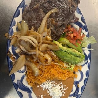 carne asada platter
