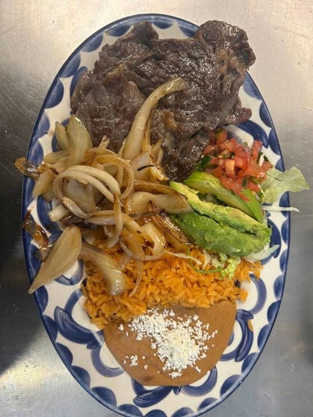 Carne Asada Platter.