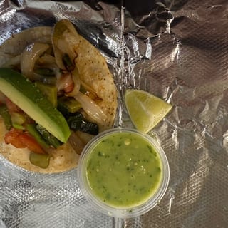 Taco Nopal y Poblano
